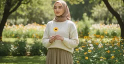 Hasil edit foto estetik pakai prompt Gemini AI siap pakai. (Sumber: Gemini AI)