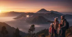 Contoh prompt Gemini AI foto liburan keliling Indonesia. (Sumber: Gemini AI)
