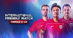 Link live streaming friendly match Timnas Indonesia U-23 Vs Mali U-23 (Sumber: vidio.com)