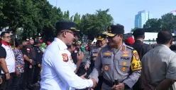 Jelang Nataru, Polda Metro Jaya menggelar Apel Siaga Potmas di Lapangan Presisi Ditlantas Polda Metro Jaya, Rabu, 19 November 2025. (Sumber: Dok Polda Metro Jaya)