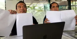 Corporate Legal PT HDN dan Corporate Legal PT HTI akui sudah jalani sanksi KLH usai di sidak pada bulan Mei 2025 lalu. (Sumber: Istimewa)