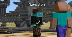 Viral sosok Azrealon minecraft. (Sumber: tangkapan layar)
