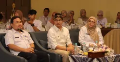 Wakil Wali Kota Cimahi, Adhitiya Yudisthira saat Festival Social Studies SSK Tingkat Kota Cimahi 2025 di Ballroom MPP Kota Cimahi, Rabu, 19 November 2025. (Sumber: Dok. Istimewa)