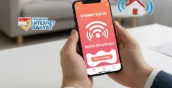 Program internet rakyat. (Sumber: Gemini AI)
