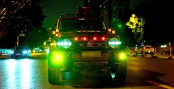 AES asal Guangzhou, Tiongkok, memperkuat pasar Indonesia lewat BullAES menghadirkan teknologi pencahayaan kendaraan yang diuji langsung. (Sumber: Dok. AES)