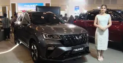 Wuling Motors resmi memperkenalkan mobil New Alvez di GJAW 2025, ICE BSD City, Kabupaten Tangerang. (Sumber: Poskota/Erwan Hartawan)