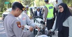 Pelaksanaan Operasi Zebra 2025. (Sumber: Korlantas Polri)