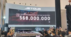 Jetour T2 resmi dijual di GJAW 2025. (Sumber: Poskota/Erwan Hartawan)