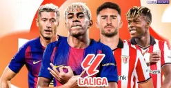 Tonton live streaming Barcelona vs Bilbao di pekan 13 Liga Spanyol 2025/2026 (Sumber: Vidio.com)