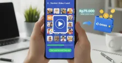 Nonton video bisa dapat saldo DANA gratis. (Sumber: Gemini AI)