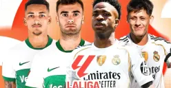 Link live streaming untuk menonton pertandingan Elche vs Real Madrid di pekan ke-13 Liga Spanyol 2025/2026 (Sumber: Vidio.com)