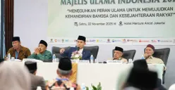 Potret Munas XI MUI yang menetapkan lima fatwa, salah satunya tentang pajak berkeadilan. (Sumber: MUI)