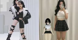 Contoh prompt Gemini AI edit foto mirip avatar Roblox. (Sumber: TikTok)