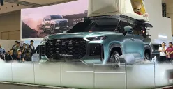 Chery memperkenalkan T1TP Concept di GJAW 2025. (Sumber: POSKOTA | Foto: Erwan Hartawan)