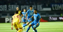 Pertandingan Persib Bandung vs Borneo FC. (Sumber: Persib)