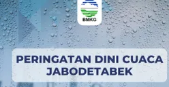 Ilustrasi prakiraan cuaca Jabodetabek pada Selasa, 25 November 2025. (Sumber: Instagram/@infobmkg)