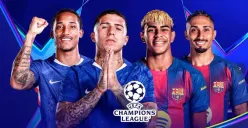 Pertandingan Chelsea vs Barcelona di matchday 5 Liga Champions 2025/2026, tonton live streamingnya di sini (Sumber: Vidio.com)