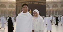 Edit foto AI bertema Mekah dan Kabah. (Sumber: Gemini AI)