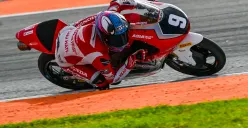 Prestasi Veda pada musim balap 2025 mencatat sejarah baru bagi pembalap Indonesia di kompetisi JuniorGP. (Sumber: AHM)