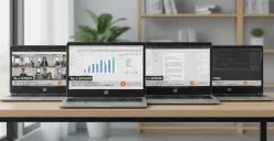 Deretan laptop 14 inci Rp2 jutaan dari brand lokal—ringkas, terjangkau, dan cocok untuk kebutuhan belajar hingga produktivitas harian. (Sumber: Gemini AI)