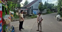 Anggota Unit Reskrim Polsek Tigaraksa saat melakukan olah TKP. (Sumber: Dok Polsek Tigaraksa)