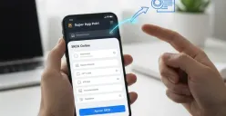Begini cara pengajuan SKCK secara online lewat aplikasi. (Sumber: Gemini AI)