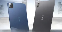 POCO Pad X1 (kiri) dan POCO Pad M1 (kanan) akan segera diluncurkan pada 26 November 2025. (Sumber: Instagram/@poco_id)