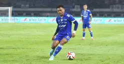 Potret penyerang Persib Bandung, Saddil Ramdani yang ingin tetap menang saat berhadapan Lion City Sailors. (Sumber: Persib)
