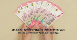 Berapa gaji petugas sensus ekonomi 2026? (Sumber: Poskota/Yusuf Sidiq)