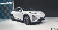 Profil DEEPAL S07, e-SUV baru dengan identitas modern dan desain futuristik. (Sumber: Poskota/Erwan Hartawan)