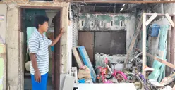 Ino Tarino, warga Perumahan Bumi Citra Lestari (BCL), RT 13 RW 09, Cikarang Utara, Kabupaten Bekasi, menerima bantuan rutilahu senilai Rp40 Juga dari Pemkab Bekasi. (Sumber: Istimewa)