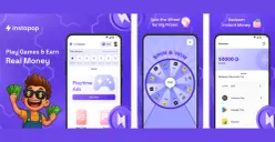 Cara mudah mendapatkan saldo dana gratis ratusan ribu dari aplikasi Instapop (Sumber: Google Play/Instapop)
