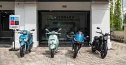 PT Piaggio Indonesia meresmikan dealer Motoplex di Pekanbaru. Merek tersebut menaungi empat brand motor. (Sumber: Dok. Piaggio)