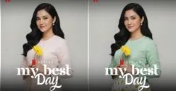 Hasil edit foto tema poster film Netflix pakai prompt Gemini AI. (Sumber: Instagram dan Gemini AI)