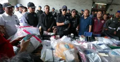 BNN RI menggelar operasi gabungan di kawasan Berlan, Jalan Kesatrian, Matraman, Jakarta Timur. (Sumber: Dok. BNN)