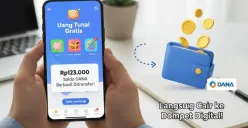 Cara mendapatkan saldo DANA gratis dari aplikasi penghasil uang. (Sumber: Gemini AI)