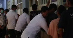 Petugas Rutan Kelas I Tangerang saat melakukan sidak kamar tahanan. (Sumber: Rutan Kelas I Tangerang)