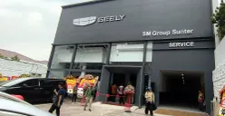 Geely Auto Indonesia bersama SM Group meresmikan diler baru di Sunter, Jakarta Utara. (Sumber: POSKOTA | Foto: Erwan Hartawan)