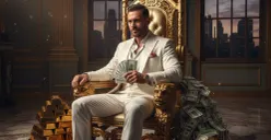 Contoh foto gaya miliarder hasil AI Gemini dengan efek ultra-realistis. (Sumber: Gemini AI)