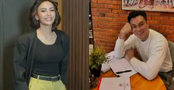 Baim Wong dan Masayu Anastasia cuma teman. Simak penjelasan Masayu yang sudah lama tidak bertemu Baim dan prinsipnya dalam memilih pasangan. (Sumber: Instagram/@masayuanastasia, dan @baimwong)