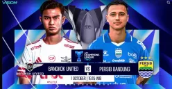 Link live streaming Bangkok United vs Persib Bandung di AFC Champions League Two 2025/2026 (Sumber: Vision+)