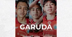 Inilah 3 pemain Persija yang dipanggil Timnas U-22 Dony Tri Pamungkas, Rayhan Hannan, dan Arliansyah Abdulmanan. Simak profil, jadwal TC, dan harapan Indra Sjafri untuk mereka di SEA Games 2025. (Sumber: Instagram/@persija)