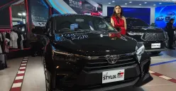Toyota membawa beberapa model mobil di GIIAS Bandung 2025, Dungus Cariang, Andir, Kota Bandung, Rabu, 1 Oktober 2025. (Sumber: Poskota/Erwan Hartawan)