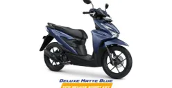 New Honda BeAT Deluxe Smart Key 2025 dengan warna baru Deluxe Matte Brown, tampil elegan sekaligus sporty. (Sumber: Dok/Honda)