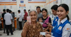 Foto ilustrasi penerima manfaat bansos pemerintah. (Sumber: Istimewa)