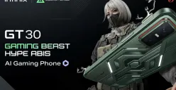 Review Infinix GT 30 smartphone gaming dengan performa turnamen, fitur AI cerdas, desain cyber mecha, dan baterai tahan lama. HP gaming terbaik di kelas Rp 3 jutaan untuk push rank dan buat konten. (Sumber: id.infinixmobility.com)