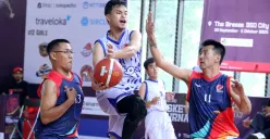 Pertandingan Sinar Mas Land Basketball Tournament 2025 di Elite Basketball Court, The Breeze BSD City, Kabupaten Tangerang, Selasa, 30 September 2025. (Sumber: Dok. Sinar Mas)