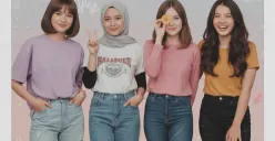 Hasil edit foto pakai prompt Gemini AI untuk foto mirip photobox bareng sahabat. (Sumber: Gemini AI)