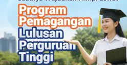 Ilustrasi cara daftar maganghub Kemnaker untuk lulusan diploma dan S1. (Sumber: Instagram/@kemnaker)