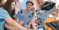 Brand otomotif lokal Indonesia, Aspira tampil di MotoGP sebagai sponsor. (Sumber: Aspira)